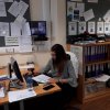 Seyla Roperti IVA al lavoro nell\'ufficio del parco comunale di Belfast